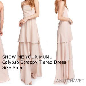 Calypso Strappy Tiered Maxi Dress